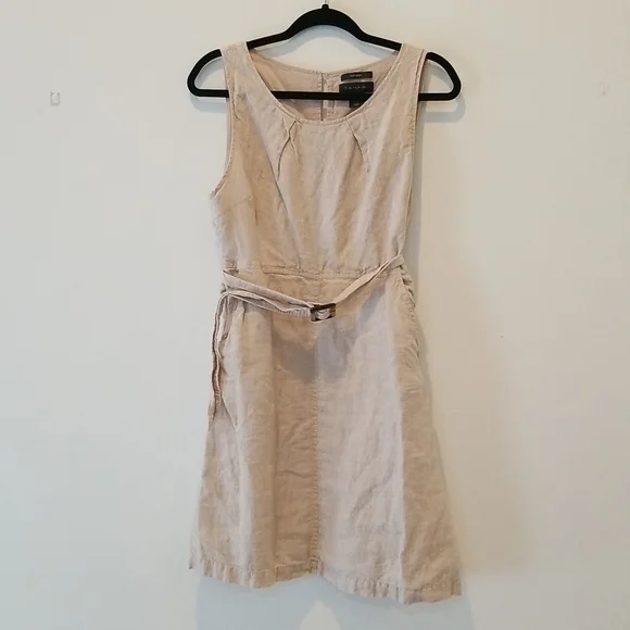 linen bias cut dress The Linen Bias Cut Dress